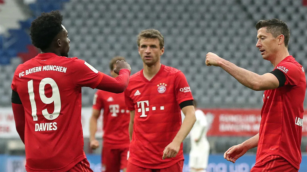 Bayern Munich Menang Telak di Bundesliga