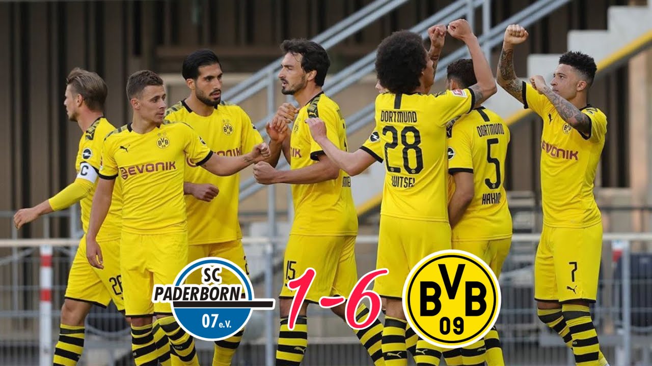 Borussia Dortmund Pesta Gol, Jadon Sancho Mencetak Hat-Trick