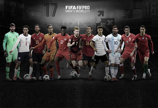 Liverpool dan Bayern Muenchen Mendominasi Tim Terbaik FIFA FIFPro 2020 6